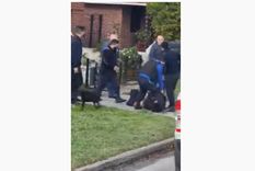 asalto a una pareja de jubilados y los nietos casi lo linchan