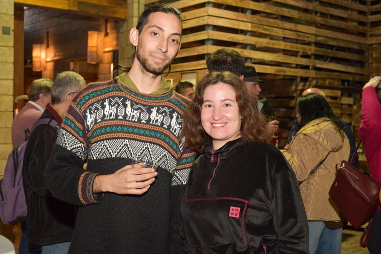 Gabriel D'Anna y Belén Feliziani. Gabriel D'Anna y Belén Feliziani.