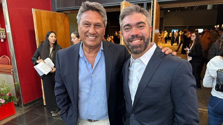 Richard Diumenjo y Charlie Gordillo. Richard Diumenjo y Charlie Gordillo.