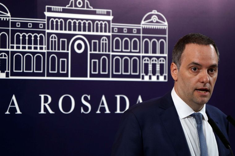 Manuel Adorni es el nuevo vocero presidencial Foto: Telam