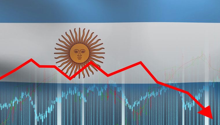 El riesgo país continua con su tendencia a la baja y alcanzó los 872 puntos este martes Foto: Shutterstock