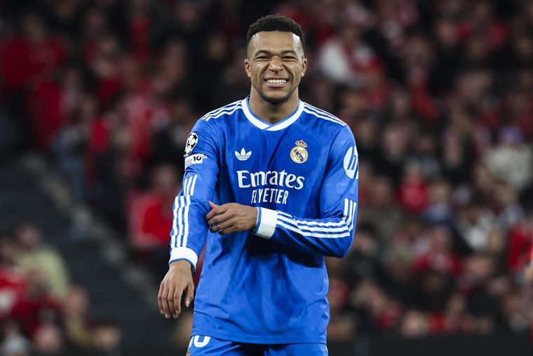 Kylian Mbappé no juega la revancha ante Benfica con el Real Madrid.