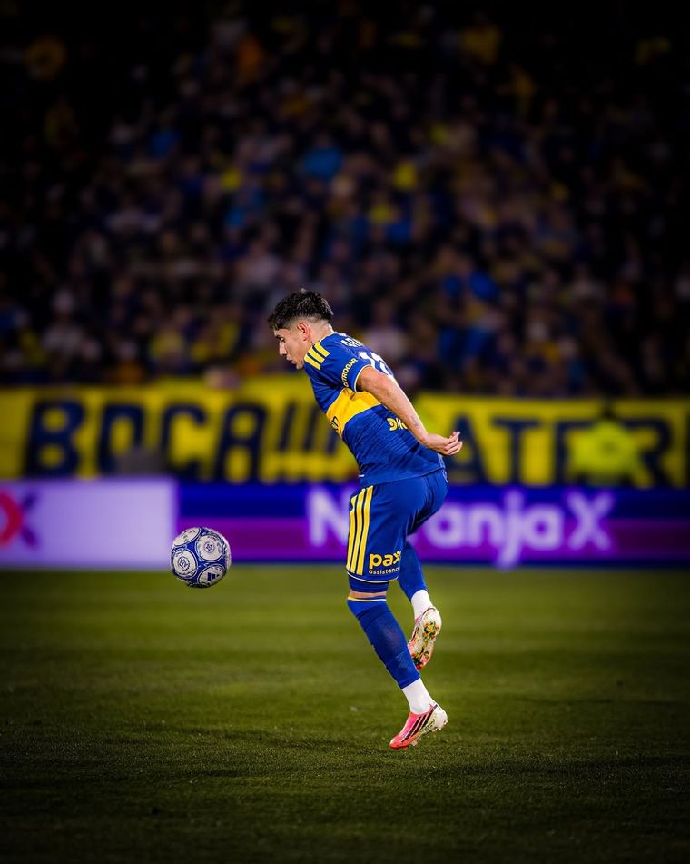 Aranda se había transformado durante este año en el principal futbolista creativo de Boca.