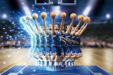 Entre las novedades tecnológicas de Tokyo 2020 están las repeticiones volumétricas, que permiten ver las jugadas desde puntos de vista físicamente imposibles. Foto: OBS
