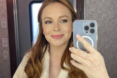 Lindsay Lohan En un nuevo rol. Foto: @lindsaylohan