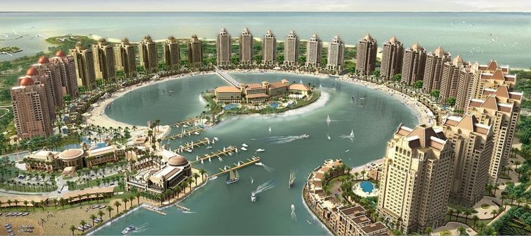 Qatar es territorio lleno de lujos y arquitecturas inmensas como también costosas. Foto: Smallwood