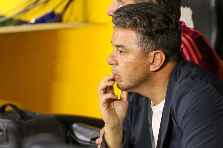 ¿Se quedará en River? La idea de Marcelo Gallardo es traer a otro centrodelantero en el venidero mercado de pases. 