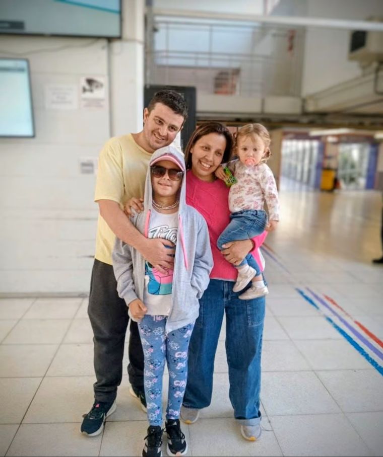 El posteo del papá de Catalina tras el alta médica.