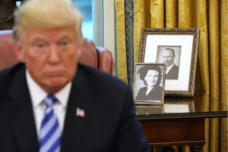 El padre del presidente Donald Trump, Fred Trump, sale a relucir en varios de los capítulos familiares que cuenta Mary Trump. Foto: BBC Mundo