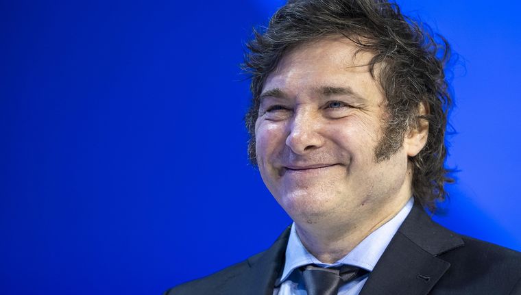 Presidente Javier Milei. Foto: EFE