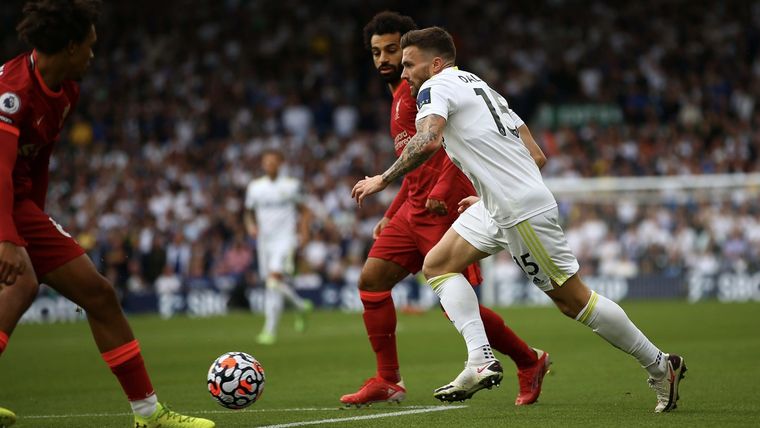 Liverpool venció al Leeds. Foto: Leeds United