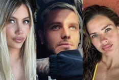 Wanda Nara, Mauro Icardi y la China Suárez en una nueva batalla. Foto: Instagram @wanda_nara @mauroicardi @sangrejaponesa.