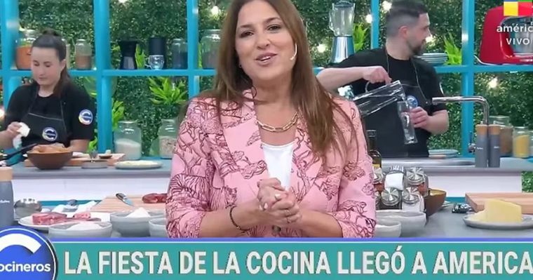 Cocineros Argentinos y un flojo debut en canal América Foto: Captura de video América TV