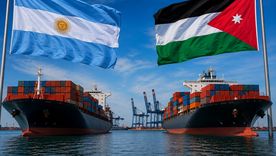 Comercio entre Argentina y Jordania.