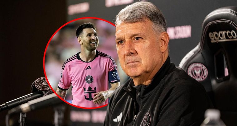 Martino habló de la salida de Messi. Foto: MDZ