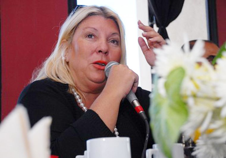 La líder de la Coalición Cívica, Elisa Carrió. Foto: Gerardo Gómez / MDZ