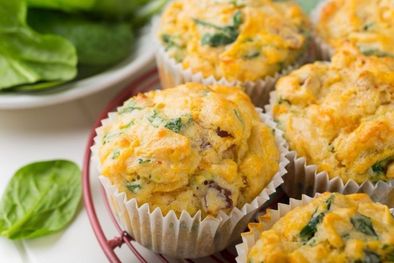 MDZol | Opcionalmente le puedes agregar a los muffins de queso verduras de tu preferencia para convertirlos en una opción realmente saludable Foto: Shutterstock