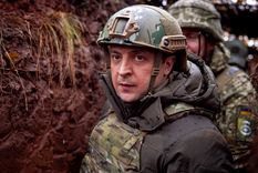 Zelenski quiere entrar ya mismo en la Unión Europea. Foto: ElCronista. Zelenski quiere entrar ya mismo en la Unión Europea. Foto: ElCronista.