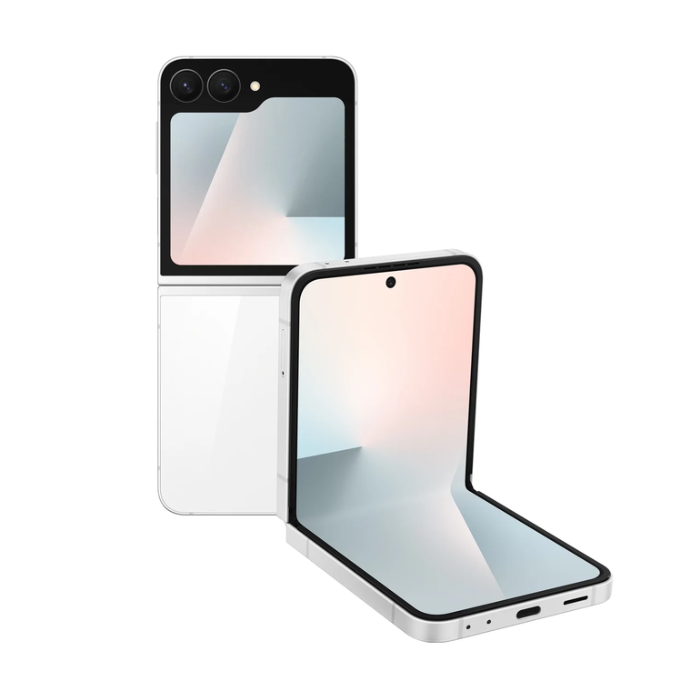 Con pantalla plegable de 6.9" y cámara de 50MP, el Galaxy Z Flip7 es un dispositivo de alta gama para los más exigentes. Con pantalla plegable de 6.9" y cámara de 50MP, el Galaxy Z Flip7 es un dispositivo de alta gama para los más exigentes.