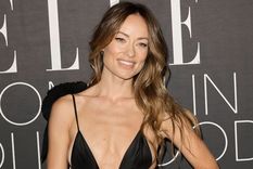 Olivia Wilde deslumbró con un bikini color crema.