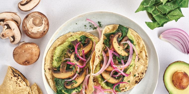Tacos de hongos Foto: Pixabay
