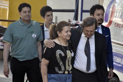 MDZol | Los padres de Fernando Báez Sosa estuvieron presentes en todas las jornadas Foto: Noticias Argentinas