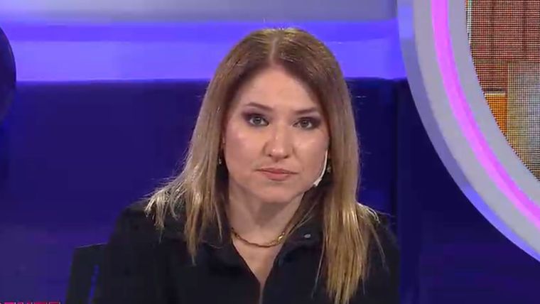 La periodista de El Trece habló sin pelos en la lengua. La periodista de El Trece habló sin pelos en la lengua.