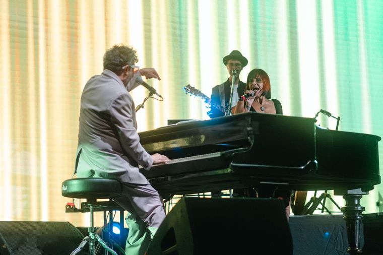 Fito Páez fue parte de la última jornada de la Fiesta Nacional de la Confluencia. Foto: Gentileza Vicky Roa Prensa