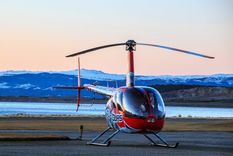 Experiencias en helicóptero para descubrir el país desde otra perspectiva Foto: Turismo Ushuaia
