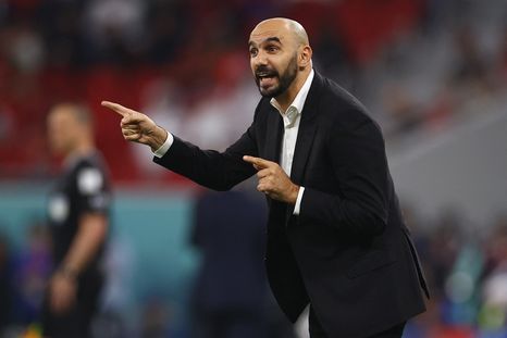 Walid Regragui dejó de ser el DT de Marruecos a tres meses del Mundial 2026. Walid Regragui dejó de ser el DT de Marruecos a tres meses del Mundial 2026.
