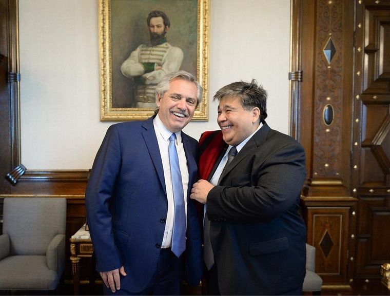 Alberto Fernández sumó a Mario Ishii a la comitiva oficial.