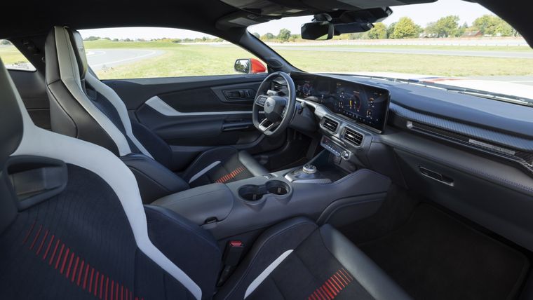 Interior del Ford Mustang GTD Spirit of America Foto: Ford