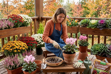 Las plantas para el otoño. Fuente: IA Gemini. Las plantas para el otoño. Fuente: IA Gemini.