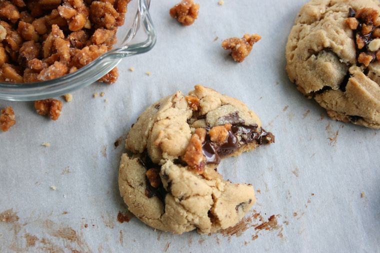 Las cookies con nuez y chips de chocolate son deliciosas. Puedes tener la masa lista en el freezer para cualquier ocasión. Foto: Unsplash