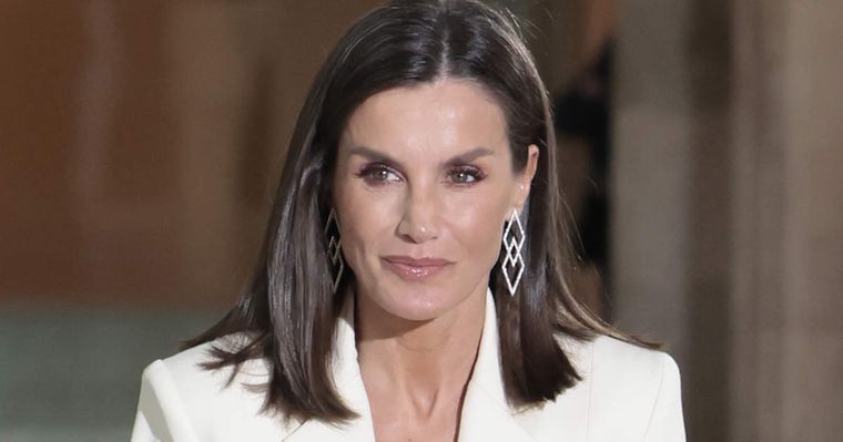 Mirá el conjunto de Hugo Boss con el que Letizia impactó.