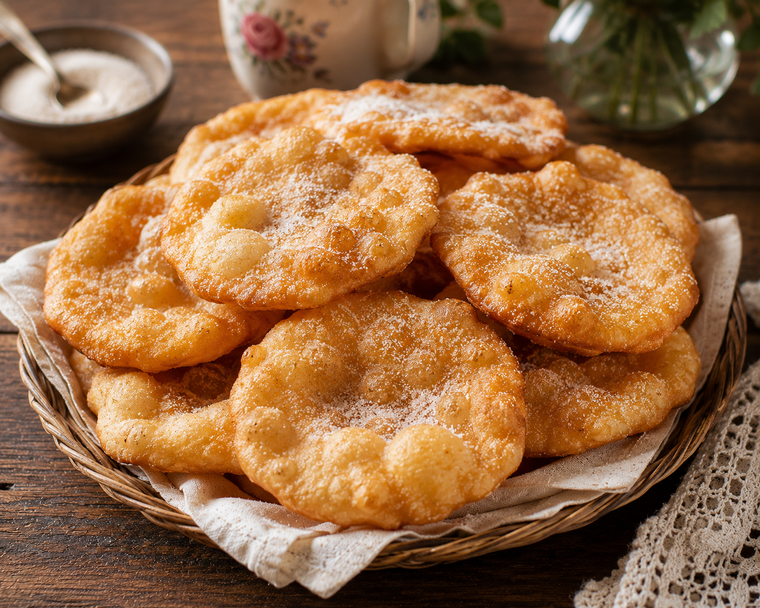 Tortas fritas dulces, la perdición. Una de las recetas más deliciosas.