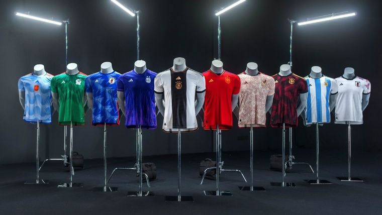 Elegimos estas cinco camisetas como las más originales de este Mundial Foto: Goal