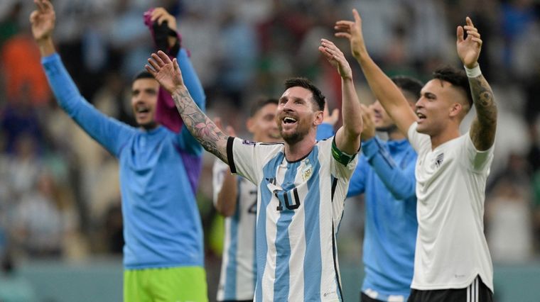 El equipo argentino se reencontrará con su público en el país tras obtener la Copa del mundo Foto: TN