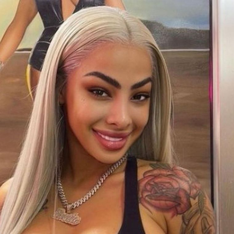 Yailin publicó las primeras fotos del nacimiento de su hija Cataleya.