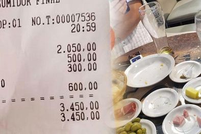 MDZol | Comieron una picada en Carlos Paz y salieron espantados Turistas compartieron el costo de una picada con bebidas en la ciudad cordobesa Foto: doce.tv