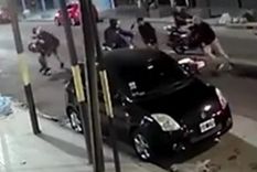 Uno de los malvivientes resultó herido y fue trasladado al hospital. Foto: Captura de video Uno de los malvivientes resultó herido y fue trasladado al hospital. Foto: Captura de video