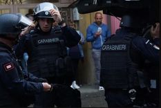 La Policía de Italia investiga el exitoso robo al banco de Nápoles.&nbsp;
