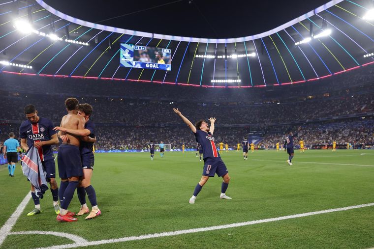 París Saint-Germain aplastó al Inter en Múnich.