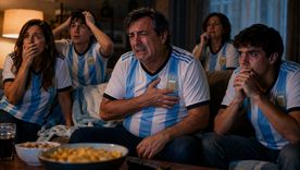 Imagen ilustrativa. Sufrir cada partido puede tener graves consecuencias en la salud.