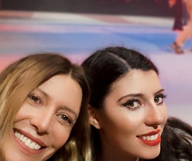 Mónica Ayos y Victoria Olivera Foto: Instagram