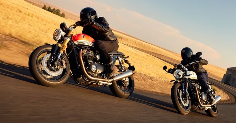 Así son las nuevas motos de Triumph Foto: Triumph