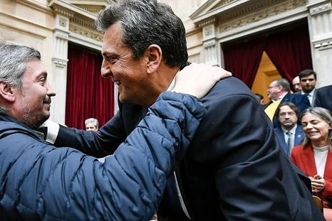 Máximo Kirchner ratificó su alianza con Sergio Massa Máximo Kirchner ratificó su alianza con Sergio Massa