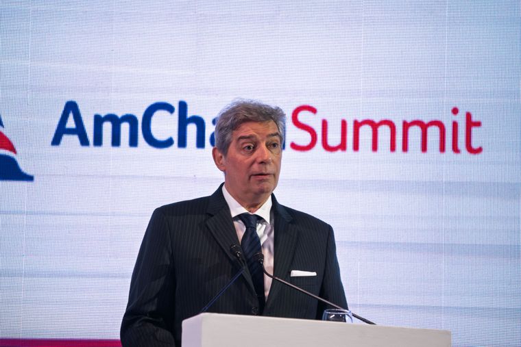 Horacio Rosatti expuso en AmCham.