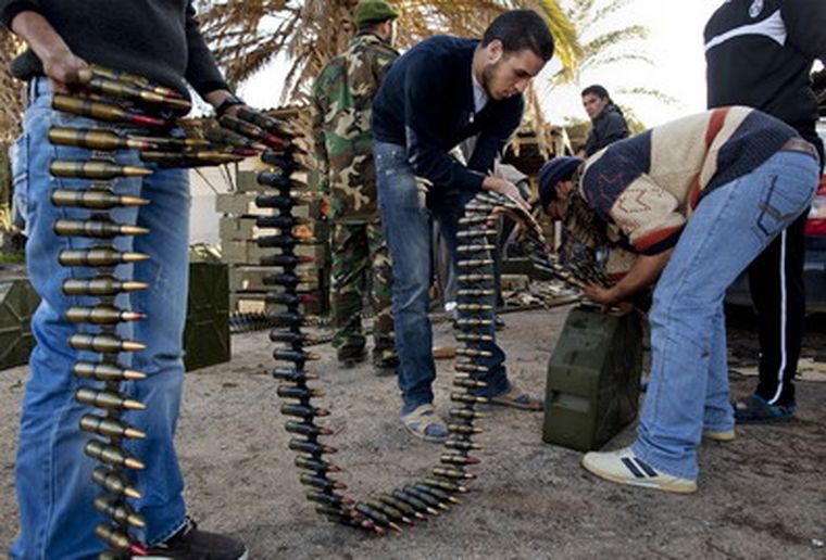Gadafi está rodeado. Foto: El País