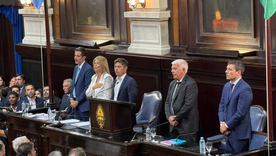 Apertura de sesiones ordinarias en PBA encabezadas por Axel Kicillof. Foto: José Luis Carut/MDZ. Apertura de sesiones ordinarias en PBA encabezadas por Axel Kicillof. Foto: José Luis Carut/MDZ.